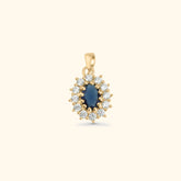 Lady Diana Necklace Blue